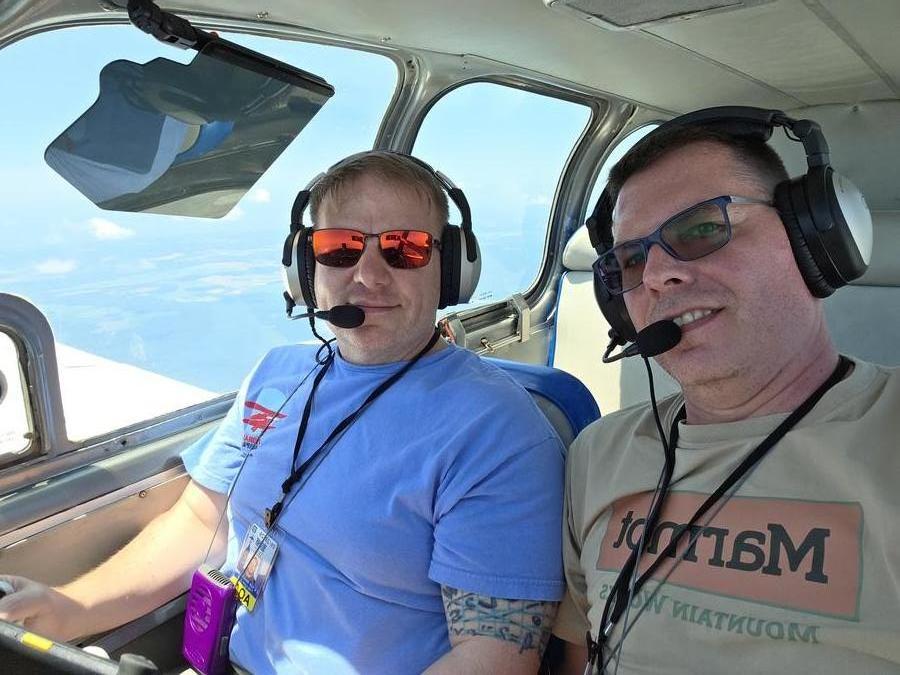 Flight-Deck-Selfie-with-Shawn-and-Zack