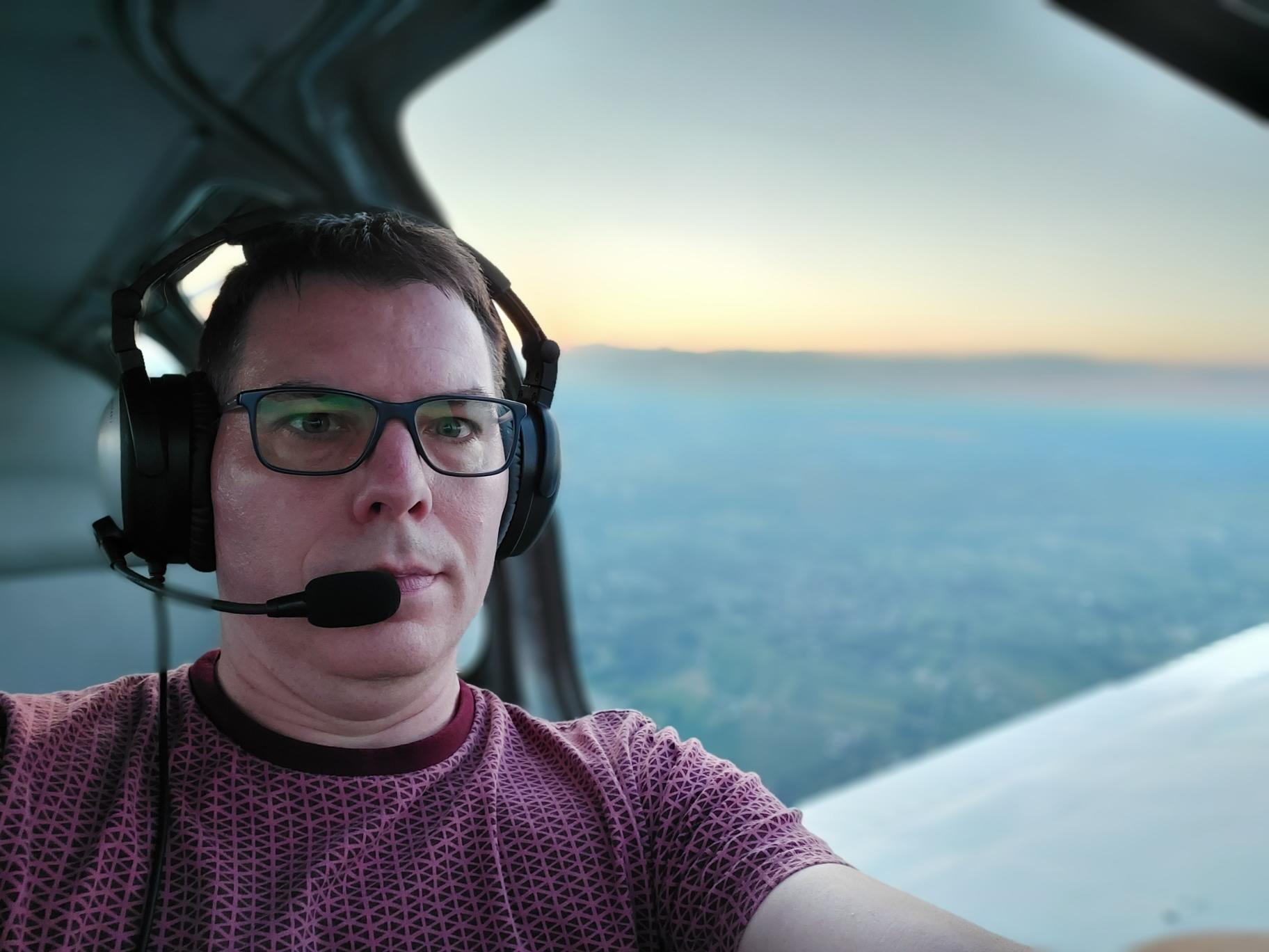 Selfie-Shawn-with-the-sun-setting-on-the-horizon