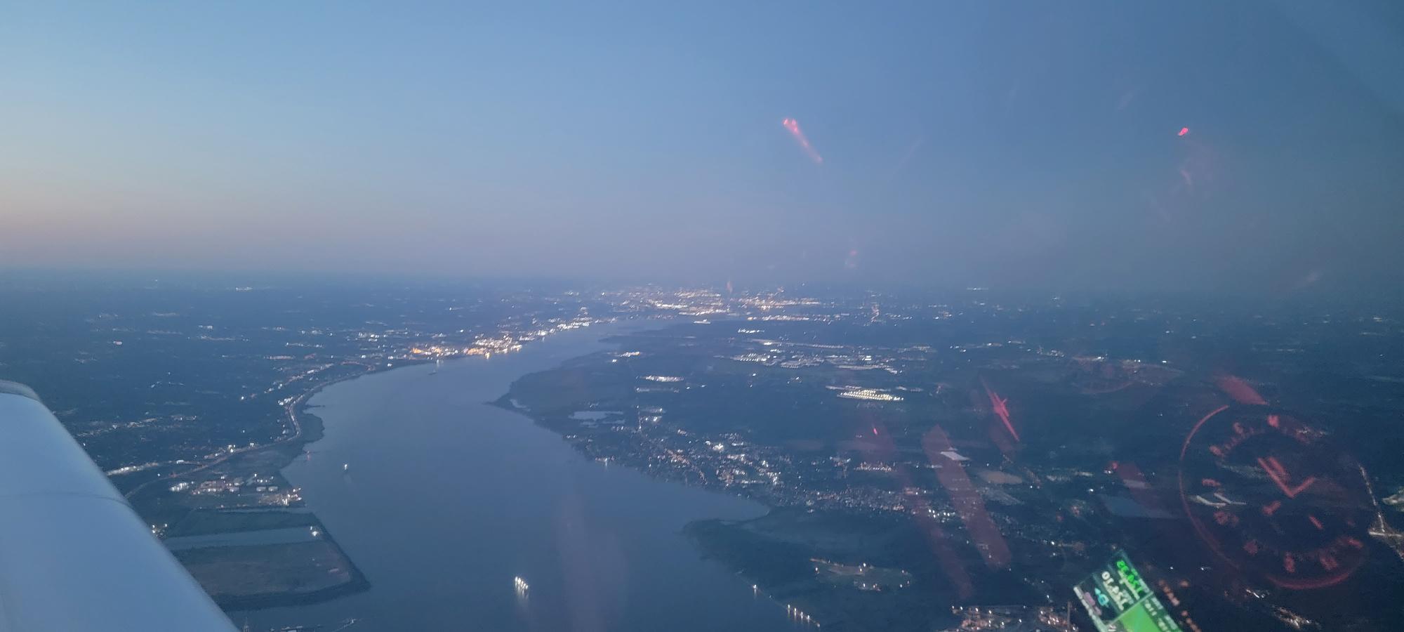 Over-the-Delaware-RIver-looking-north-to-Philadelphia-at-twilight