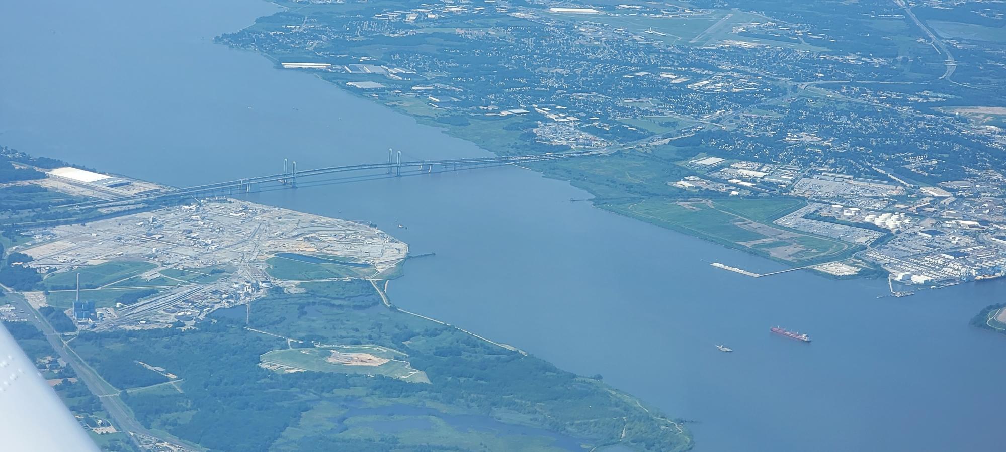 Delaware-Memorial-Bridge-between-Southern-NJ-and-Wilimington-Delaware-distance