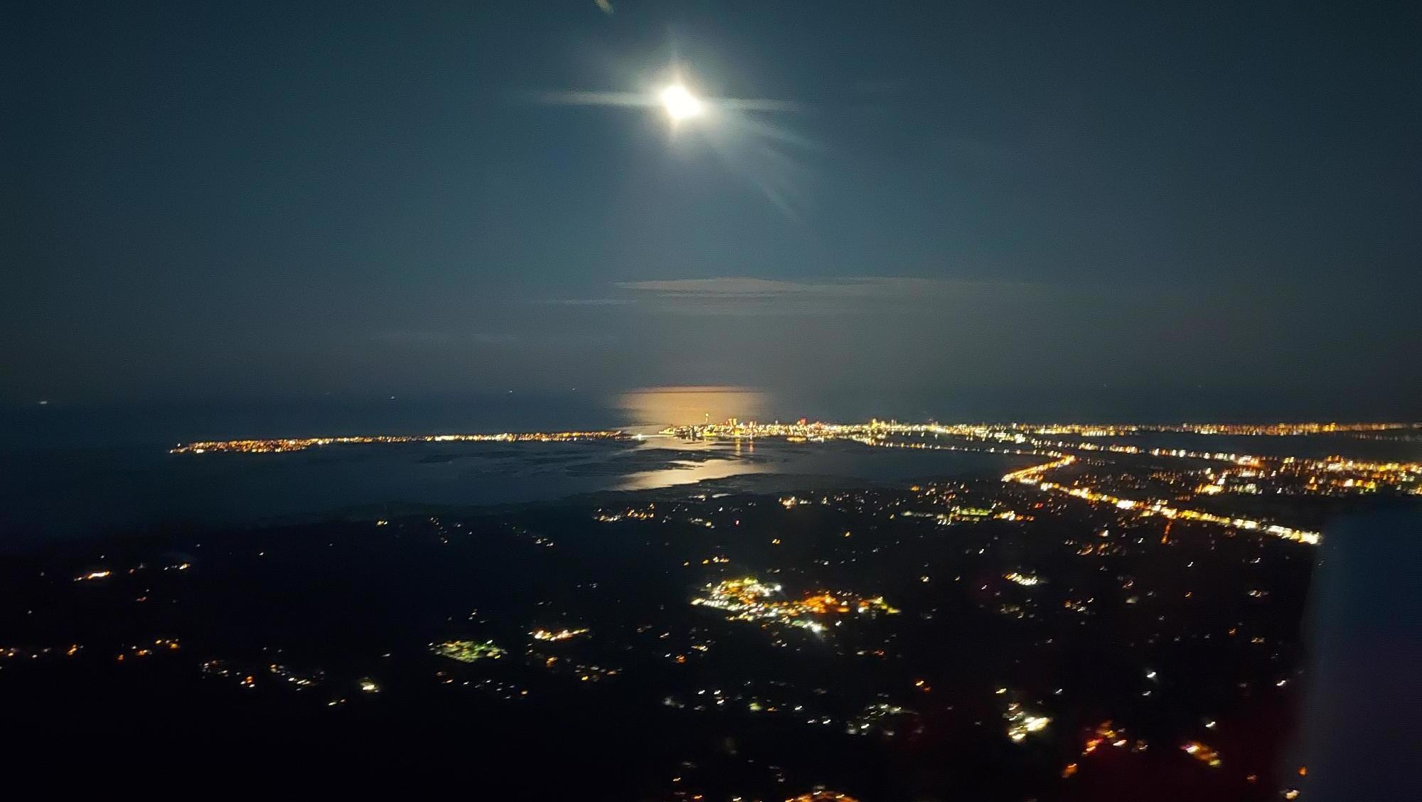 The-moonlight-reflecting-on-the-vast-Atlantic-Ocean-with-the