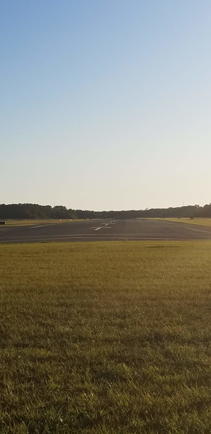 At-the-end-of-runway-22-KSSI-St-Simon-GA