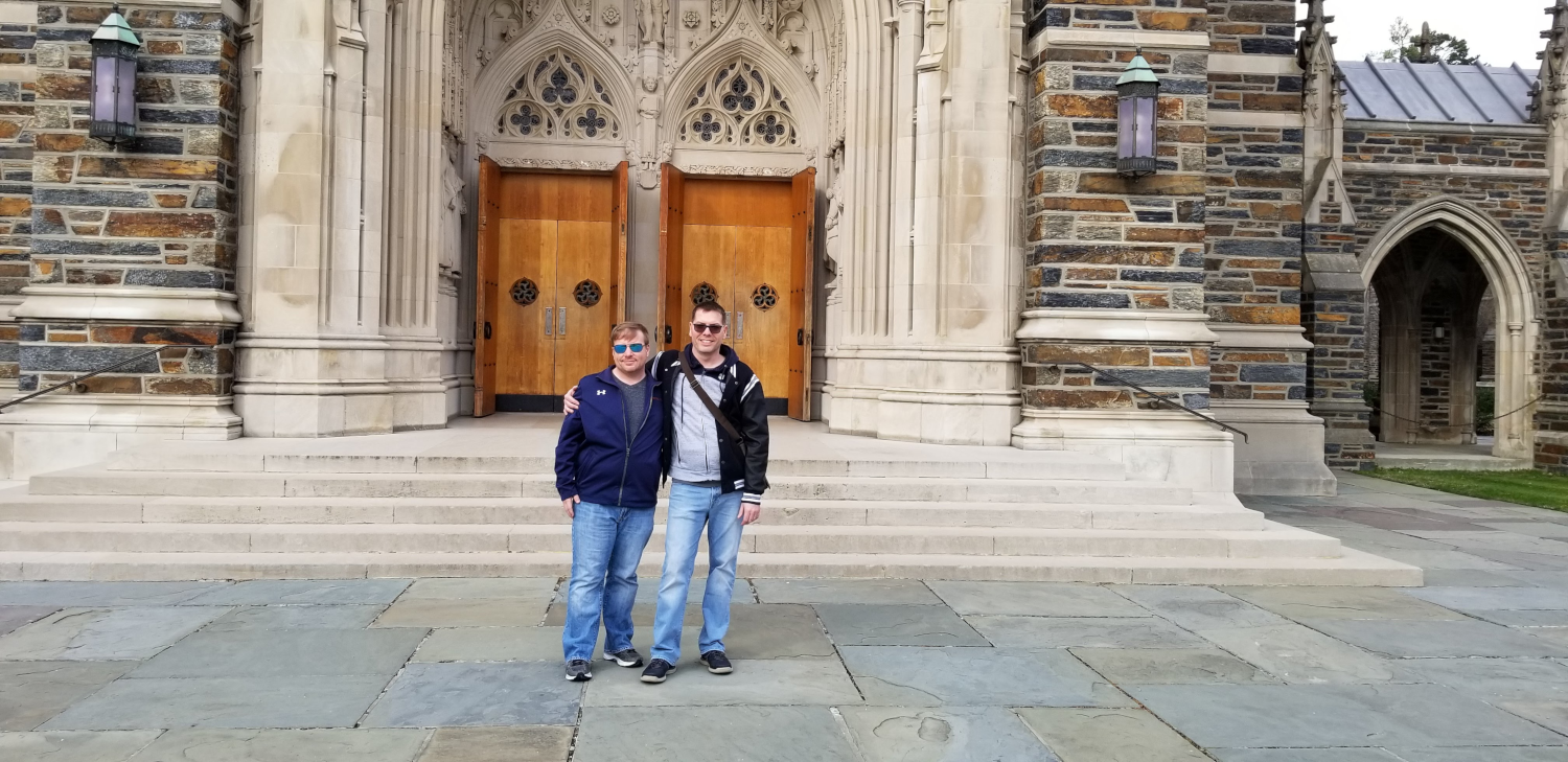 Zack-and-Shawn-outside-Duke-University-s-Chapel-Durham-NC