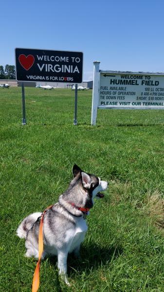 Jasper-is-welcomed-to-the-State-of-Virginia