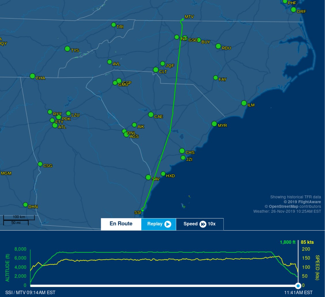 FlightAware-ADS-B-Tracking-KSSI-KMTV-