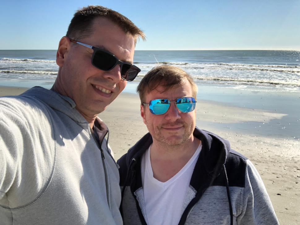 Beach-Selfie-at-Myrtle-Beach