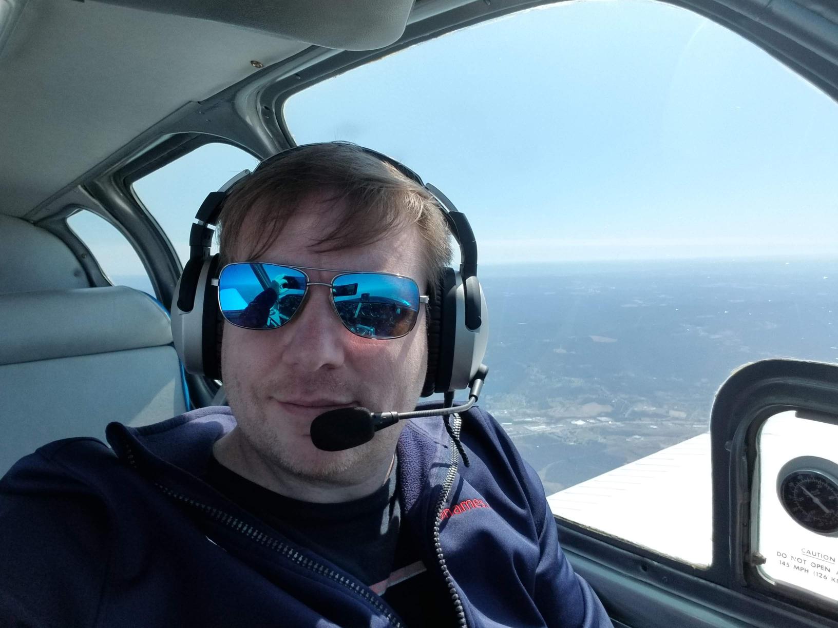 In-Flight-Selfie-near-Connellsville-Airport-ICAO-KVVS-formerly-2G3